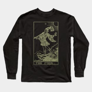 Golden Tarot - The Fool Long Sleeve T-Shirt